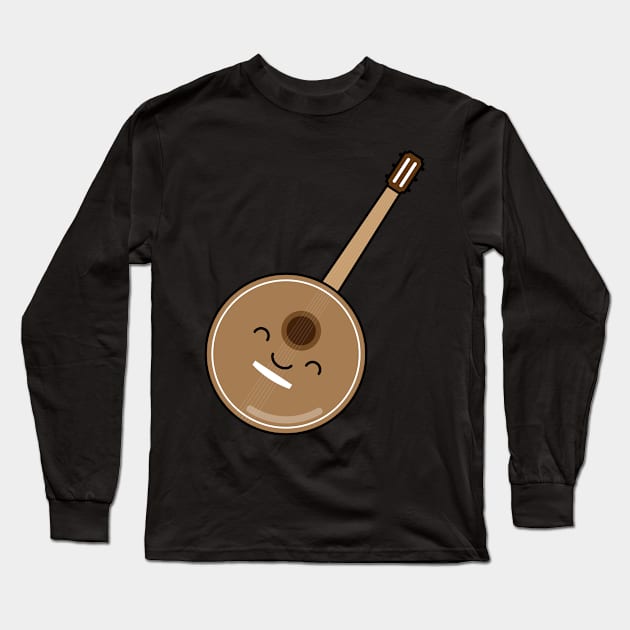 Banjo Long Sleeve T-Shirt by WildSloths